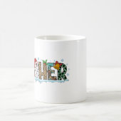 Weihnachtslehrer Kaffeetasse (Mittel)