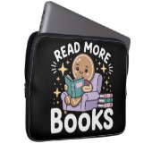 Weihnachtslehrer Lesen Sie mehr Bücher Funny Laptopschutzhülle (Vorne Rechts)