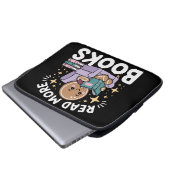 Weihnachtslehrer Lesen Sie mehr Bücher Funny Laptopschutzhülle (Vorne Knopf)