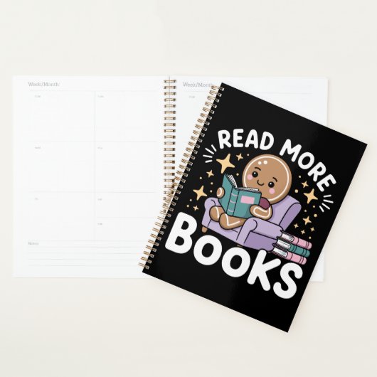 Weihnachtslehrer Lesen Sie mehr Bücher Funny Planer (Anzeige)