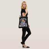 Weihnachtslehrer Lesen Sie mehr Bücher Funny Tasche (Am Model)