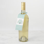 Weihnachtslehrer Regenbogen schöne Liste niedliche Flaschenanhänger (Angewinkelt)