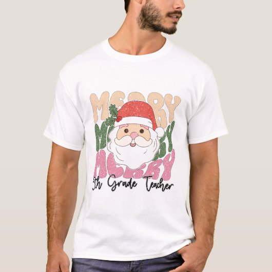 Weihnachtslehrer T-Shirt (Vorderseite)