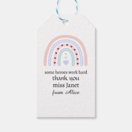 Weihnachtslehrer Vielen Dank für Ihr personalisier Geschenkanhänger