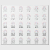 Weihnachtslehrer Vielen Dank für Ihr personalisier Geschenkpapier (Flach)