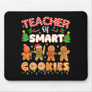 Weihnachtslehrer von intelligenten Keksen Lustig S Mousepad