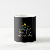 Weihnachtslehrer - Weihnachts-Mathematiklehrerbaum Kaffeetasse (Mittel)