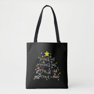 Weihnachtslehrer - Weihnachts-Mathematiklehrerbaum Tasche