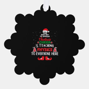 Weihnachtslehrer , Weihnachtslehrer Ornament Karte