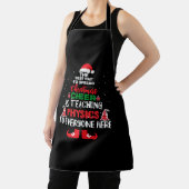 Weihnachtslehrer , Weihnachtslehrer Schürze (InSitu)