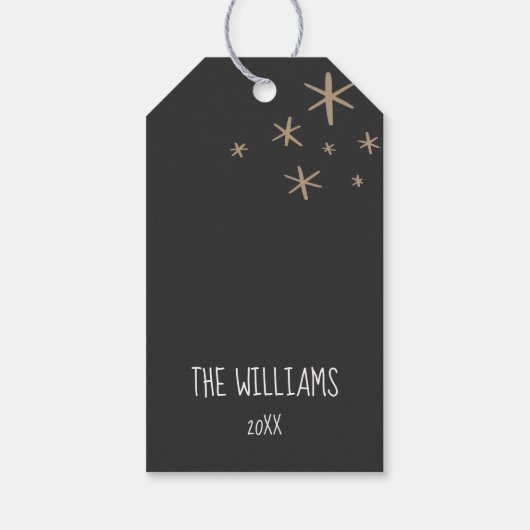 Weihnachtslehrerangebot Geschenkanhänger (Rückseite)