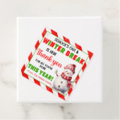 Weihnachtslehrerin Anerkennung Geschenkanhänger (Beispiel)