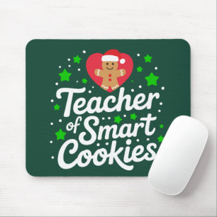 WeihnachtslehrerIn für intelligente Cookies Mousepad