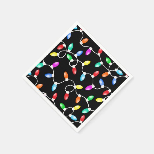 Weihnachtsleights Pattern Napkins Serviette (Ecke)