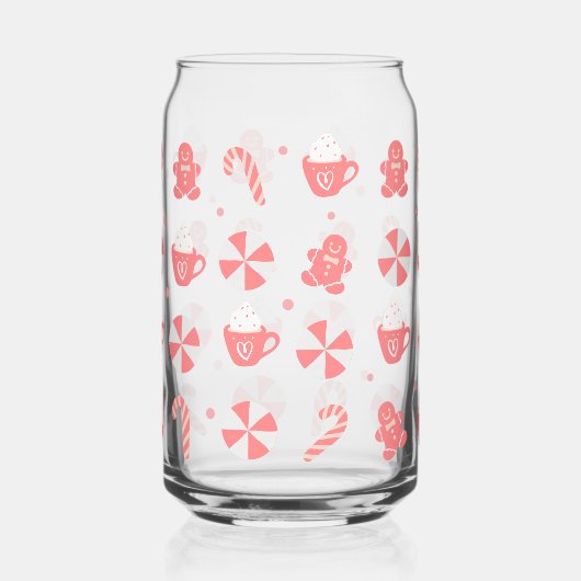 Weihnachtsleinen, Kaffeekuchen und Lebkuchen Dosenglas (Links)