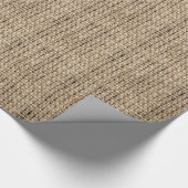 Weihnachtsleinwand Geschenkpapier (Ecke)