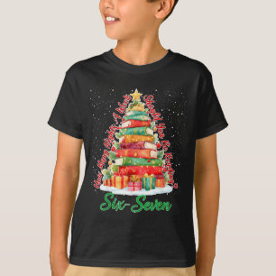 Weihnachtslektüre 67 Sechs Sieben Meme Lehrer Buch T-Shirt