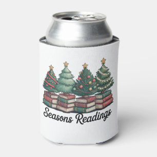 Weihnachtslektüre Christmas Books Club Vintage Dosenkühler