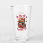 Weihnachtslektüre Kuschel-Kätzchen Glas (Vorderseite)