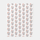 Weihnachtslephant Fleece Blanket (Vorderseite)