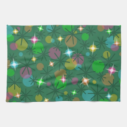 Weihnachtsleuchte Küchentuch (Horizontal)