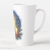 Weihnachtsleuchte mit Poinsettias Milchtasse (Rechts)