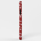 Weihnachtsleuchten auf dem roten iPhone Case (Hinten/Rechts)