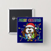 Weihnachtsleuchten Button (Vorne & Hinten)