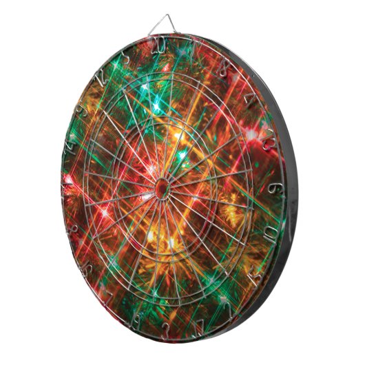 Weihnachtsleuchten Dartscheibe (Vorderseite rechts)