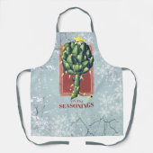 Weihnachtsleuchten Feinschmecker Kochen Schürze (Vorderseite)