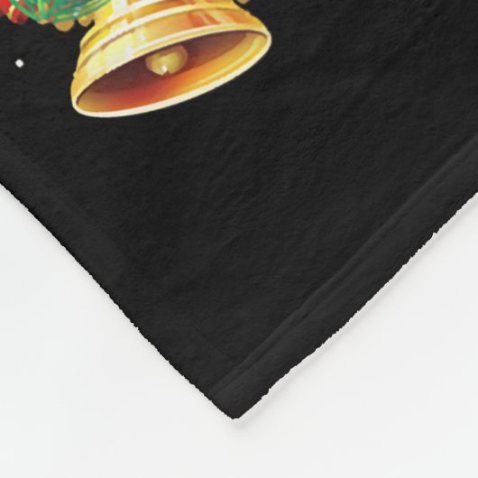 Weihnachtsleuchten | Hundexmas Fleecedecke (Ecke)