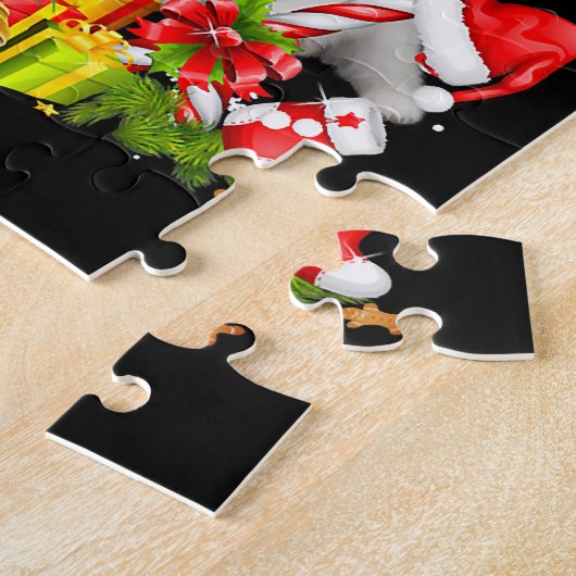 Weihnachtsleuchten | Hundexmas Puzzle (Seite)