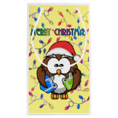Weihnachtsleuchten Kleine Geschenktüte (Rückseite)