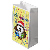 Weihnachtsleuchten Kleine Geschenktüte (Rückseite Schrägansicht)