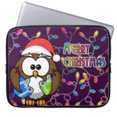 Weihnachtsleuchten Laptopschutzhülle (Vorderseite)