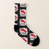 Weihnachtsleuchten (mit dem Foto) Socken (Rechts - Außen)
