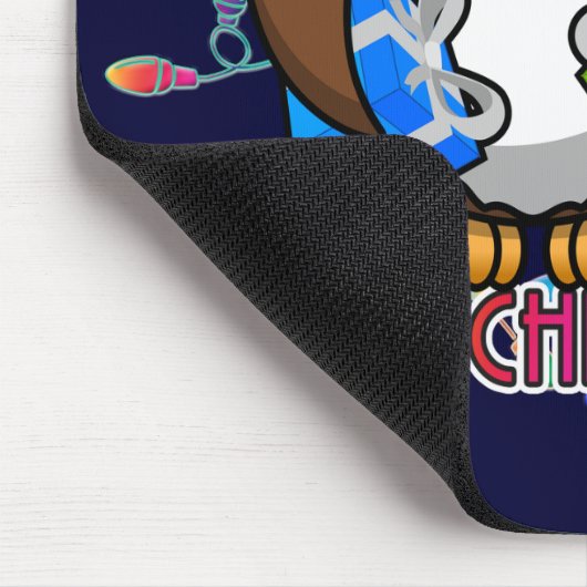 Weihnachtsleuchten Mousepad (Ecke)