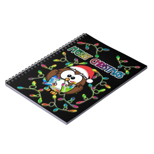 Weihnachtsleuchten Notizblock (Linke Seite)