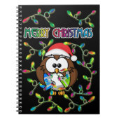 Weihnachtsleuchten Notizblock (Vorderseite)