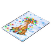 Weihnachtsleuchter Notizblock (Linke Seite)