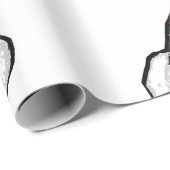 Weihnachtsleute Geschenkpapier (Rolleneckpunkt)