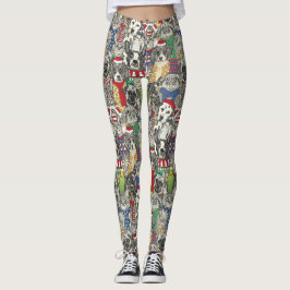 Weihnachtsleute Leggings