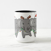 Weihnachtsleute Niedliche Tasse (Zentrum)
