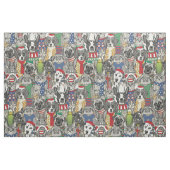 Weihnachtsleute Stoff (Fat Quarter (45,7 x 55,9 cm))