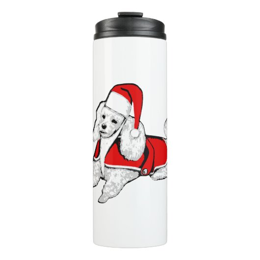 Weihnachtsleute Thermosbecher (Vorderseite)