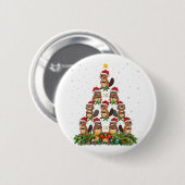 WeihnachtslGBT Don We now Our Gay Apparel Rainbow Button (Vorne & Hinten)