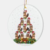 WeihnachtslGBT Don We now Our Gay Apparel Rainbow Keramik Ornament (Links)