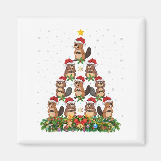 WeihnachtslGBT Don We now Our Gay Apparel Rainbow Magnet (Vorne)