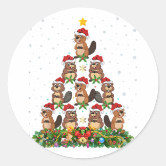 WeihnachtslGBT Don We now Our Gay Apparel Rainbow Runder Aufkleber