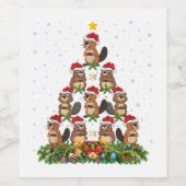 WeihnachtslGBT Don We now Our Gay Apparel Rainbow Weinetikett (Einzelnes Label)